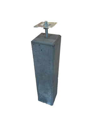 Betonpoer 14x14x58 vellingkant