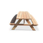 Picknicktafel Lindor Curved van Douglashout, detail