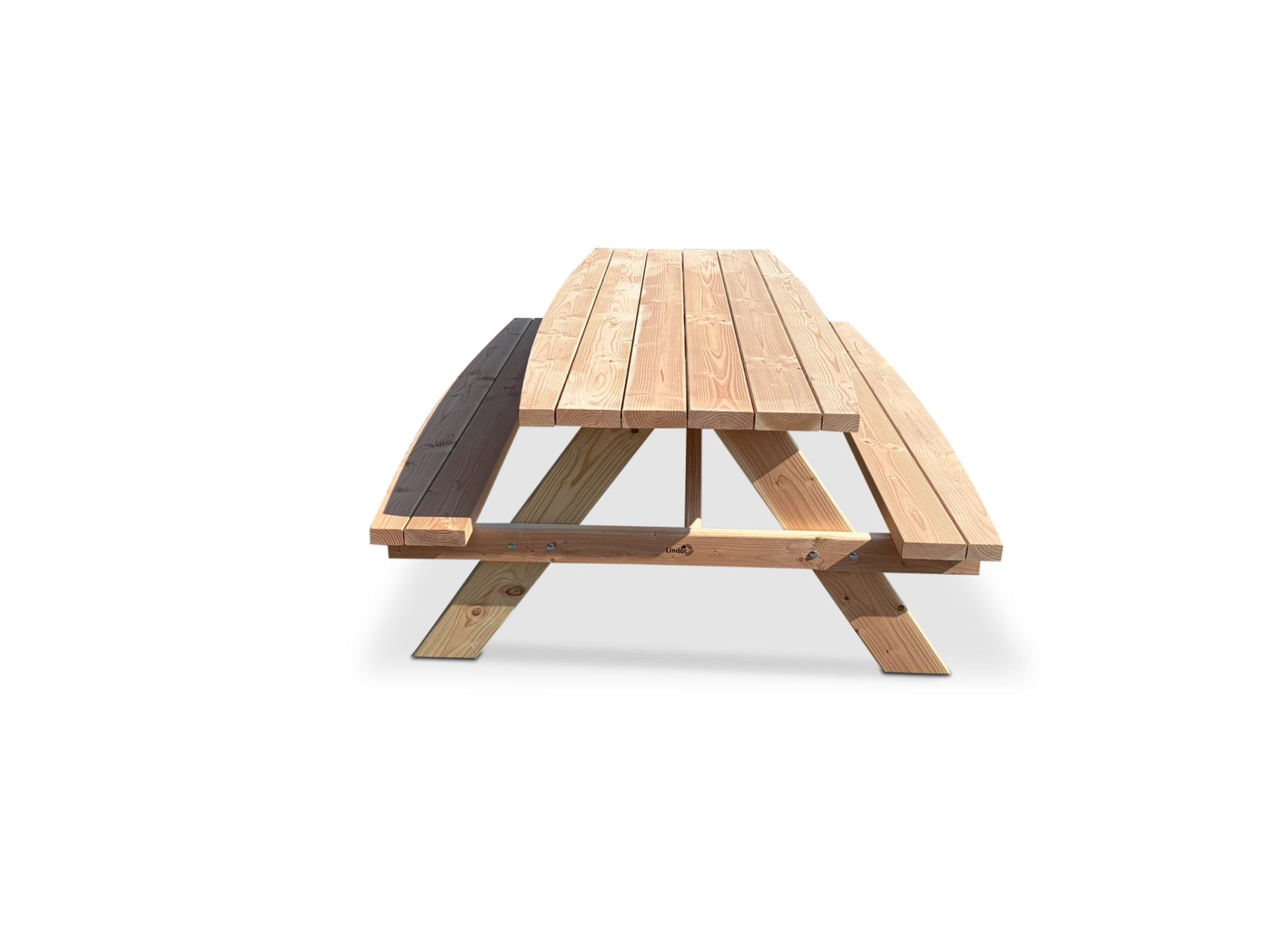 Picknicktafel Lindor Curved van Douglashout, detail