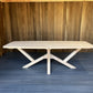 Tuintafel Oval-Cross