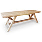 Tuintafel Oval-Wave